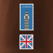 Londýn známka farebná