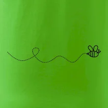 Dráha letu včely - vlnovka