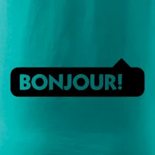 Nápis Bonjour Nápis Bonjour