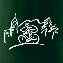 Cyklista na výlete Cyklista na výlete