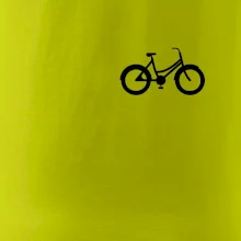 Obrázok kolesa na prsníku mestský bicykel