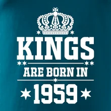 Kings are born in 1959