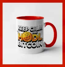 3D nápis Keep Calm and HODL Bitcoin 3D nápis Keep Calm and HODL Bitcoin