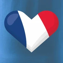 Francúzska vlajka srdca