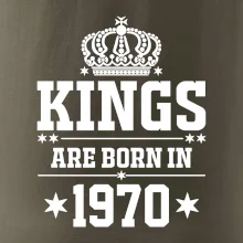 Kings are born in 1970