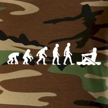 Evolúcia veslovanie 1 človek