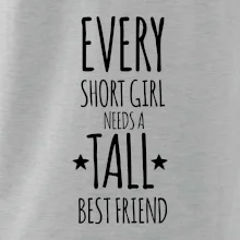 Every short girl needs a tall best friend