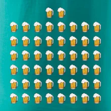 Narodeniny - 50x pivo