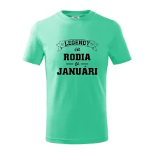 Legendy sa rodia v januári