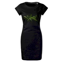 Ganja listy - makro Ganja listy - makro