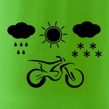 Motorkář za každého počasí - enduro