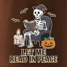 Let me read in peace