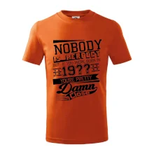 Nobody is perfect - Vlastný ročník