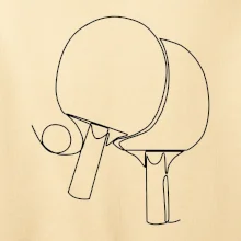 Rakety na stolný tenis jedným ťahom