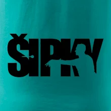 Šípky - nápis so šípkarom