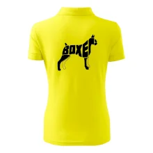 Boxer nápis v tele Boxer nápis v tele