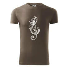 Husľový kľúč kvety Husľový kľúč kvety