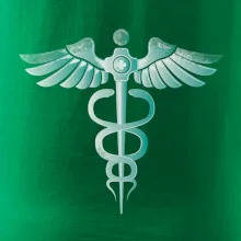 Hrdinovia zdravotníctva - logo (Pecka design)