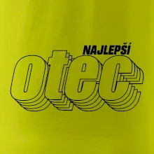 Nápis najlepší otec