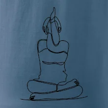 Jóga v sede jedným ťahom