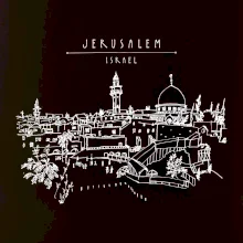 Kreslený Jeruzalem
