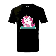 Yoga veselý jednorožec