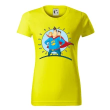 Táta superman - dievča a chlapec