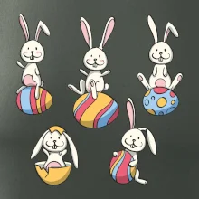 Veľkonočné zajace Veľkonočné zajace