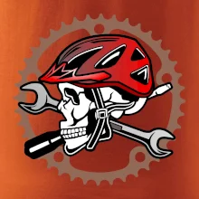 Lebka biker opravár