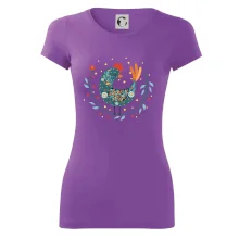 Folklór - sliepky s margarétkami Folklór - sliepky s margarétkami