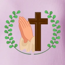 Veniec - kríž a modlenie