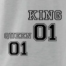 King - Queen - 01 dres (čiernobiela)