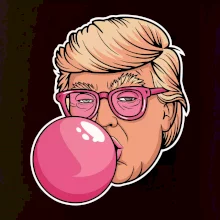 Trump gum