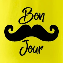 Mustache Bon Jour