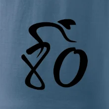 Cyklista oslavuje osemdesiatiny  (80)