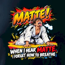 Matte vyčerpání po zápase