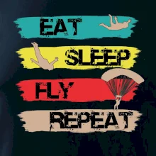 Eat Sleep Fly Repeat Paragliding Eat Sleep Fly Repeat Paragliding