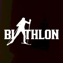 Biathlon nápis
