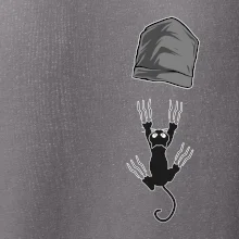 Mačka vypadla z vrecka