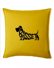 Basset nápis v tele