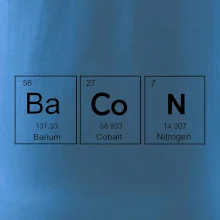 Bacon - periodická tabuľka Bacon - periodická tabuľka