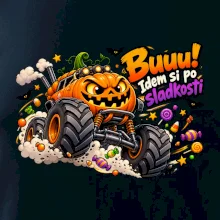 Buuu idem si po sladkosti tekvicový monster truck