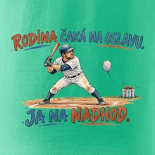 Rodina čaká na oslavu ja na nadhod