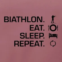 Biathlon Eat Sleep Repeat