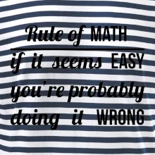 Rule of math