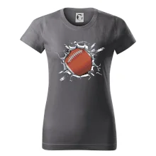 Americký futbal lopta v triku