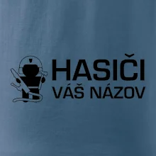 Hasiči postavička - vlastný nápis