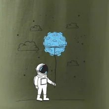 Astronaut s balónikom Astronaut s balónikom