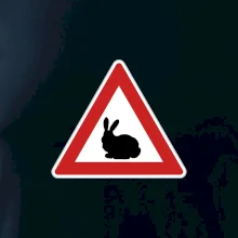 Dopravná značka - Králik Dopravná značka - Králik