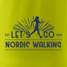 Let's go nordic walking - vintage Let's go nordic walking - vintage